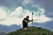 Da Ceresola di Valtorta salita ai Piani di Bobbio e allo ZUCCO BARBESINO (2152 m.) venerdì 2 giugno 2017 - FOTOGALLERY